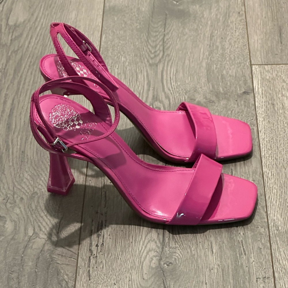 Vince Camuto Fuchsia Strappy Heels